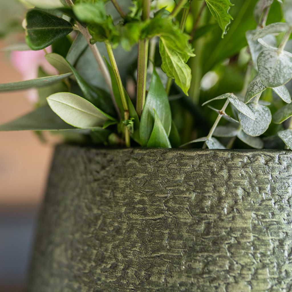 Plant Pot - Velvet Green